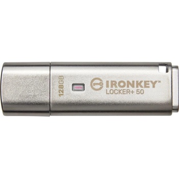 Image 1 of Kingston IronKey Locker+ 50 128GB USB 3.2 (IKLP50/128GB)