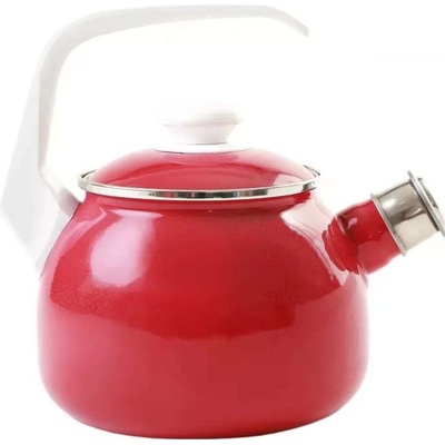 Smaltovaný čajník Olymp Elegant Bordó 2,5 L
