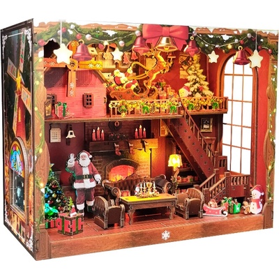 2Kids Toys Miniatúra domčeka Veselé Vianoce