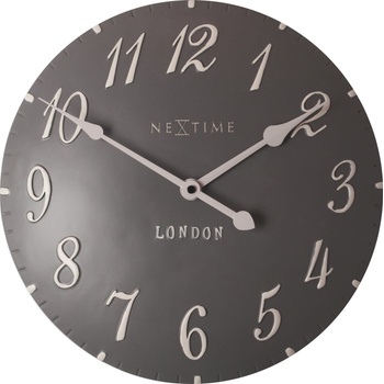 NeXtime Стенен часовник London Arabic кафяво сив (3084gs)