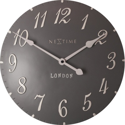 NeXtime Стенен часовник London Arabic кафяво сив (3084gs)