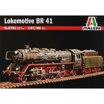 Italeri Model Kit lokomotiva BR 41 parní velikost HO 8701 1:87