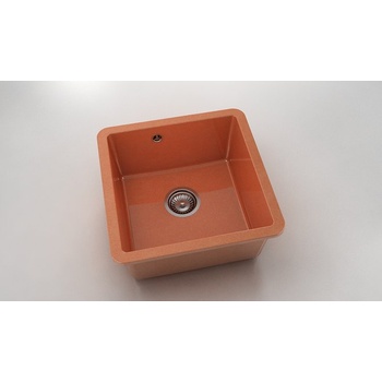 Image 1 of FAT Мивка за долно вграждане Vanguard 222, Granicite, 829 Siberian Wallflower, с включен сифон