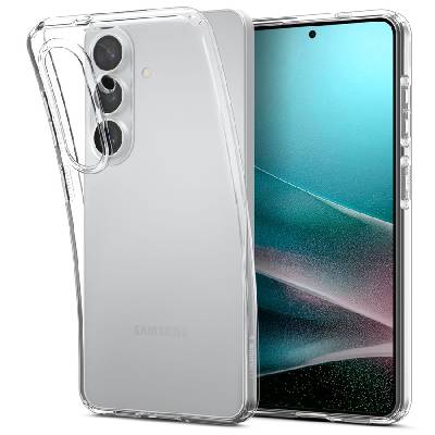 Удароустойчив, силиконов кейс за Samsung Galaxy S26+ Plus от Spigen Liquid Crystal - Crystal Clear (8800283318333)