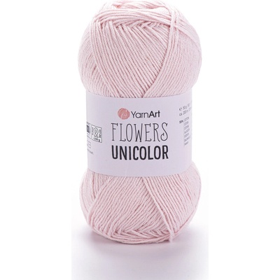 Yarn Art Flowers Unicolor 733 pastelově růžová