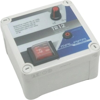 MALAPA TR12 - regulátor napětí 230V, 900W plynulý (pod omítku nebo na plochu)