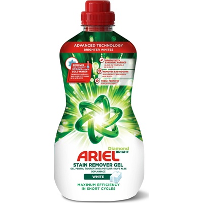 ARIEL Diamond Bright gélový odstraňovač škvŕn 950 ml