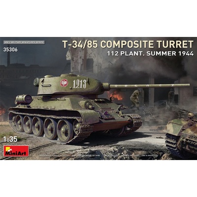MiniArt T 34 85 Composite Turret. 112 Plant. Summer 1944 1:35