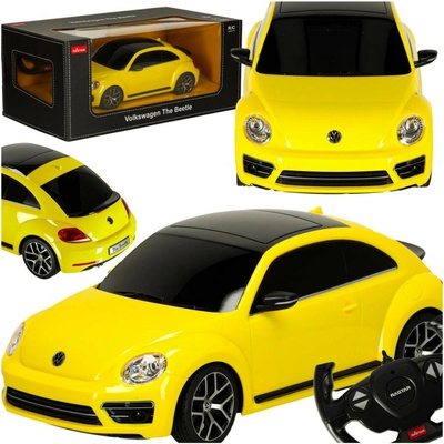 Rastar 78000 Volkswagen Beetle žlté autíčko na diaľkové ovládanie 1:14
