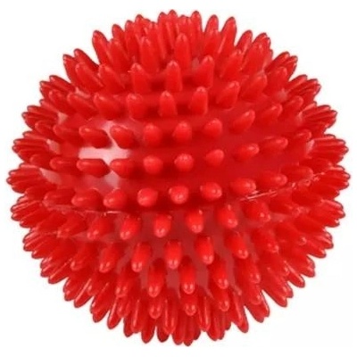 Gymy loptička masážna ježko červená 9 cm