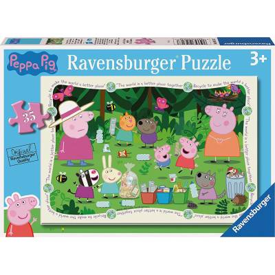 Ravensburger - Puzzle Prasiatko Peppa 35 dielikov - 1 - 39 piese