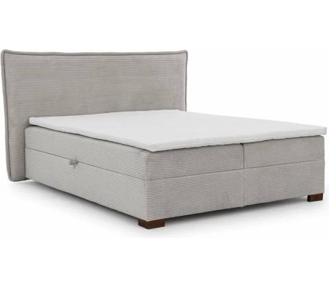 Ropez Lysa boxspring světle šedá
