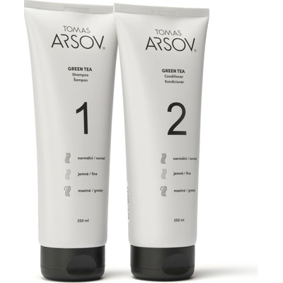 Tomas Arsov Green Tea šampón 250 ml + kondicionér 250 ml set