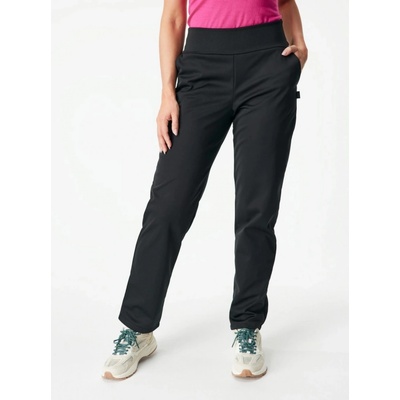 Unuo dámské softshellové kalhoty s fleecem pružné černé