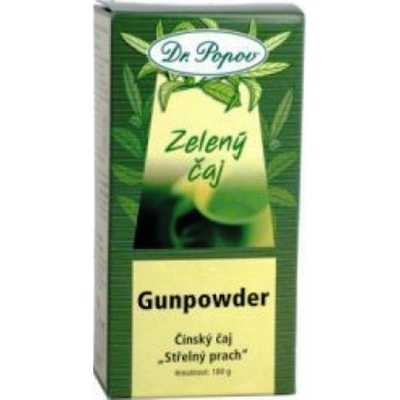 Dr.Popov zelený čaj Gunpowder 100 g