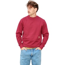 Mikina crew neck Road Classics vínová