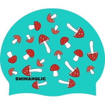 Swimaholic детска плувна шапка swimaholic mushrooms classic cap