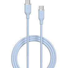 Devia EC632 USB-C - USB-C, 3A, 60W, 1,2m, modrý