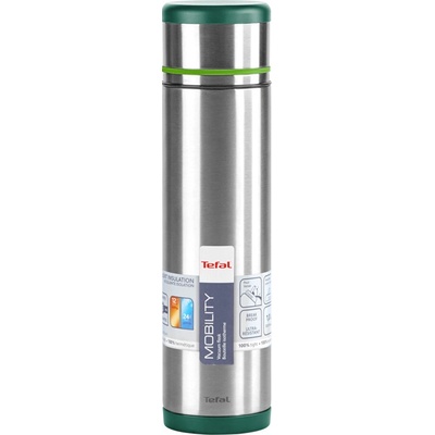 Tefal Mobility termoska 1 l Nerezová Zelená