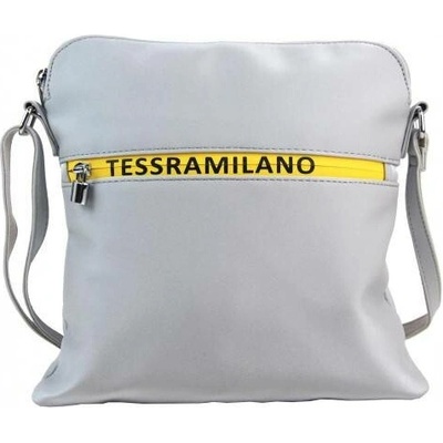 Sportovní crossbody dámská kabelka stříbrná