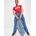 GAP Тениска с логото на GAP GAP | Cherven | ЖЕНИ | XXS