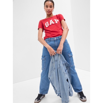 GAP Тениска с лого Gap GAP GAP | Cherven | ЖЕНИ | XXS