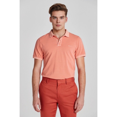 Gant polokošela Sunfaded Pique SS Rugger ružové