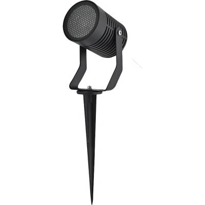ELMARK Grf55 ГРАДИНСКИ ОСВЕТИТЕЛ 1Хgu10, ip65 ЧЕРЕН (96grf55gu/bl)