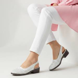  Елегантни дамски обувки W593018 White