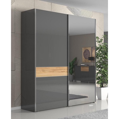 Гардероб с плъзгащи врати Onyx PK181 OG ON