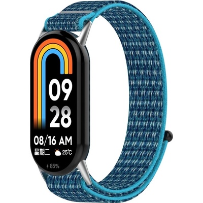 VSECHNONAMOBIL 87204 NYLON Vyměnitelný řemínek pro Xiaomi Smart Band 9 modrý