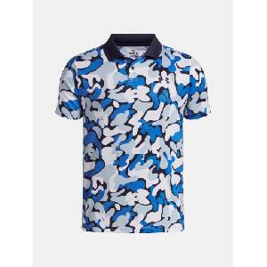 Under Armour Момчешка тениска Under Armour UA Matchplay Printed Polo-BLU Under Armour | Sin | Момчешки | 140/152