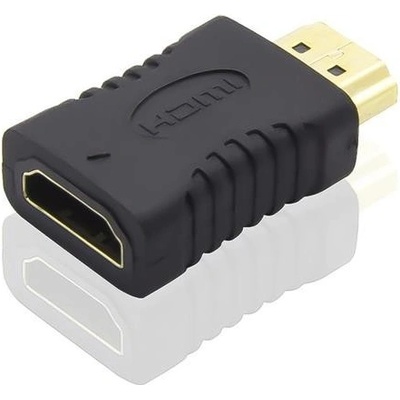 OEM HDMI Female - HDMI Male krátká, zlacené konektory kphdma-27