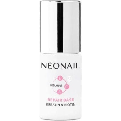 NeoNail Repair Base spevňujúci lak na nechty s keratínom 7,2 ml
