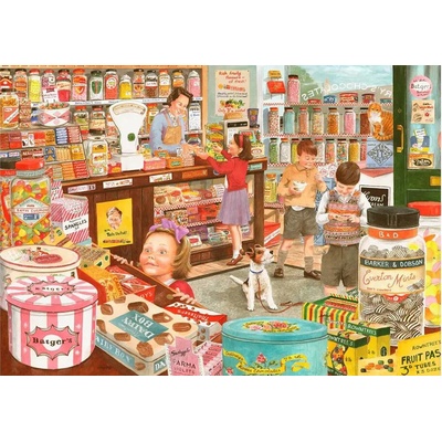 The House of Puzzles Nástavce Thrupenny XXL 500 dielov