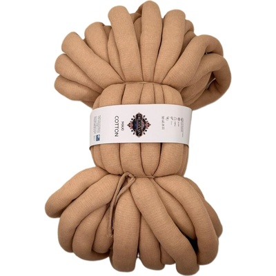 Příze na pletení rukama Maxi-Cotton Biscuit