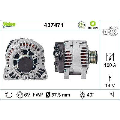 generátor VALEO 437471 437471