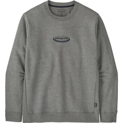 Patagonia Мъжки пуловер Patagonia 95 Oval Logo Uprisal Crew Sweatshirt Jumper - Gravel Heather - размер XL (017-4322-0315)