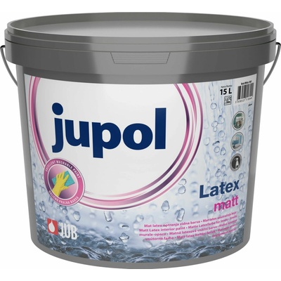 JUB JUPOL Latex matt 15 l Biela
