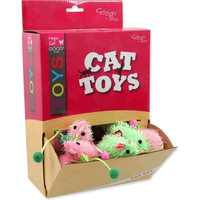 Magic Cat Myška plyšová s catnipem 7 cm
