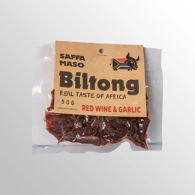 Saffa Maso Biltong Red Wine & Garlic 50 g