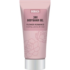 BIOBAZA Flower Romance Хидратиращ душ гел за тяло и коса 3 в 1, 30 ml - baby