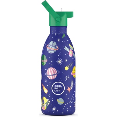 Cool Bottles Detská termo fľaša z nerezovej ocele Kids Stellar Journey trojvrstvová 500 ml