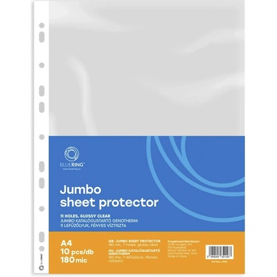 BLUERING Разглобяема генотерма 3D Jumbo 180 микрона чиста вода 10 броя GENA4180JBLUER (GENA4180JBLUER)