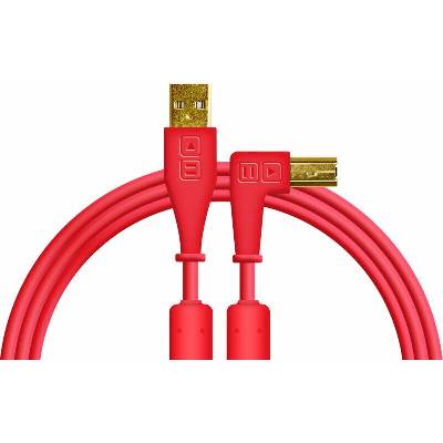 DJ Techtools Chroma Cable Червен 1, 5 m USB кабел