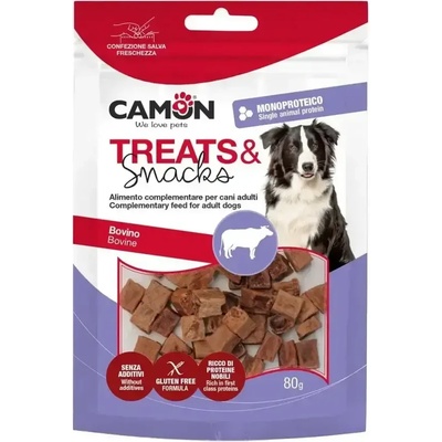 Camon Допълваща храна за кучета телешко месо на кубчета (ae933)