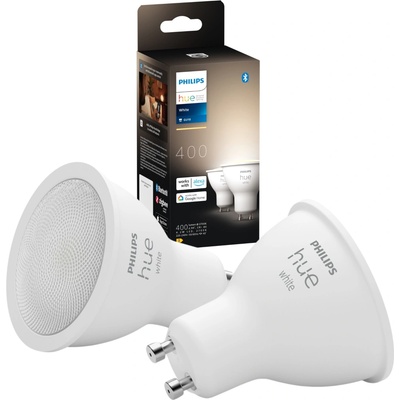 Philips SADA 2x LED Stmievateľná žiarovka Hue WHITE GU10/4,2W/230V 2700K