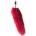 Sensual Метален Butt Plug с опашка "SENS RED TAIL" 40 см. размер - S