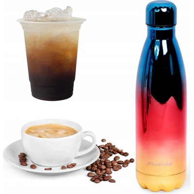 Kamille termohrnek 500 ml fialový