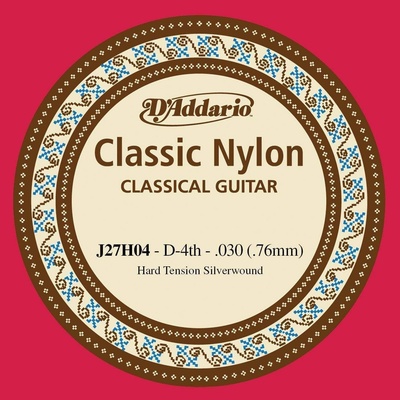 D'Addario J27H04 Единична струна за китара (J27H04)